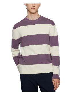 BOSS Men's Relaxed-Fit Cotton Sweater