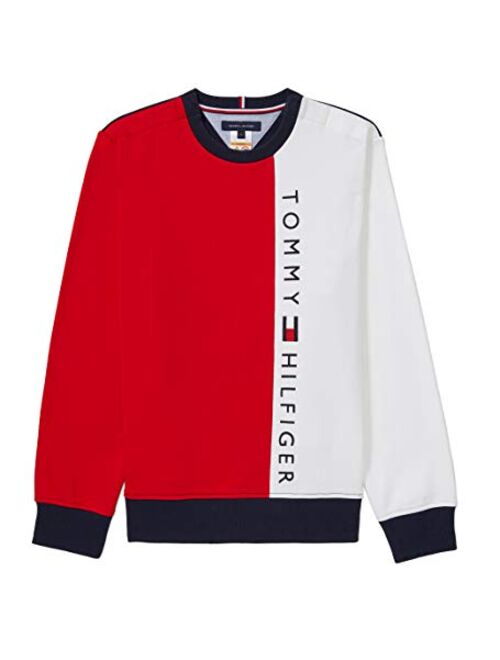 Tommy Hilfiger Men's Adaptive Sweater with Magnetic Closures at Shoulders