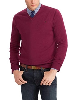 Men's Cotton V Neck Sweater