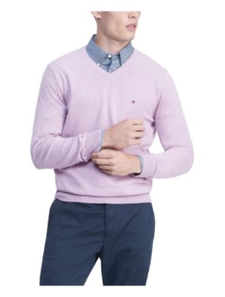 Men's Cotton V Neck Sweater