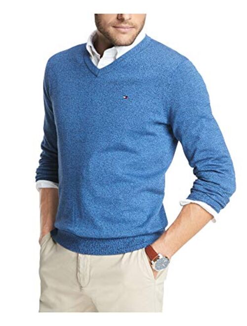 Tommy Hilfiger Men's Cotton V Neck Sweater