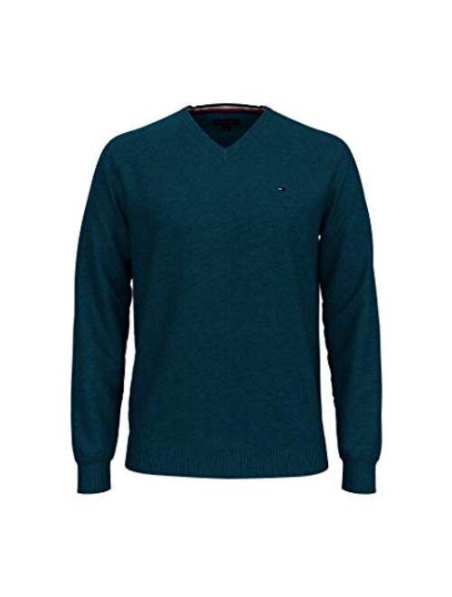 Tommy Hilfiger Men's Cotton V Neck Sweater