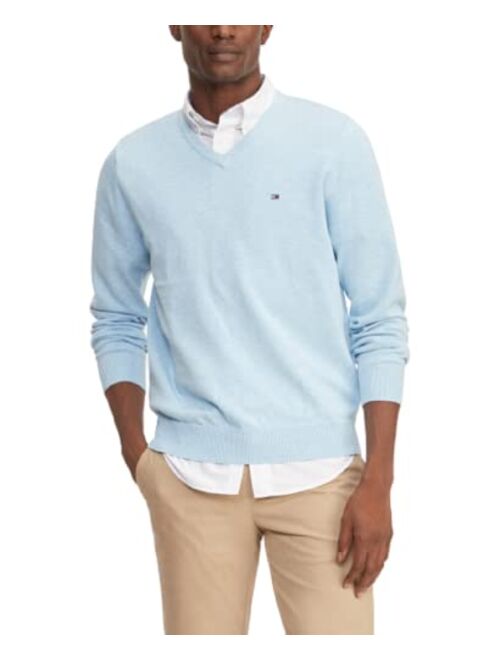 Tommy Hilfiger Men's Cotton V Neck Sweater