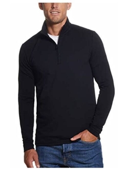 Mens Quarter Zip Pullover