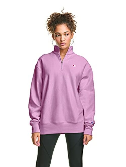 Champion Women's Oversized Reverse Weave 1/4 Zip