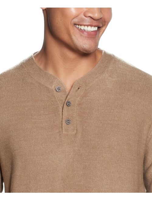 Weatherproof Vintage Men's Soft Touch Henley Sweater