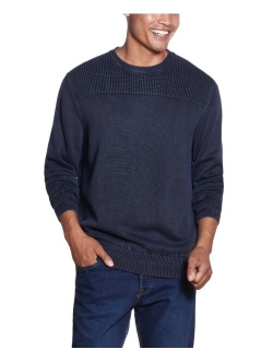 Men's Stonewash Shaker Stitch Crew Sweater