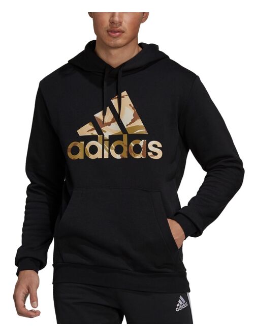 Adidas Men's Camo Logo Hoodie