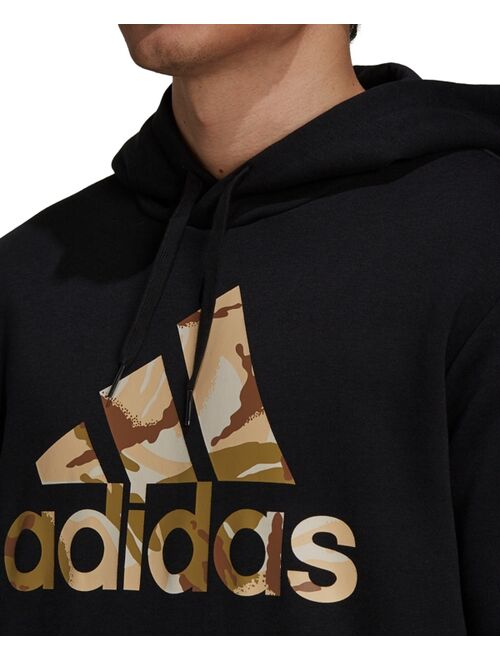 Adidas Men's Camo Logo Hoodie