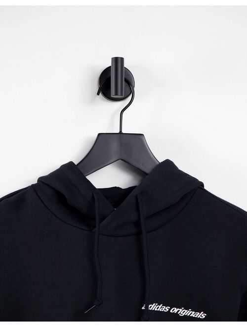 Adidas Originals Originals Yung Z hoodie in black with back print