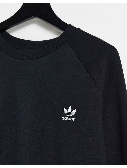 Adidas Originals Originals essentials sweatshirt in black