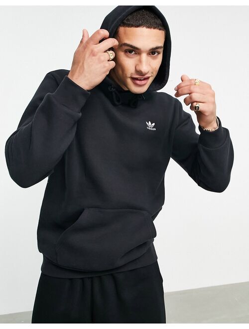 Adidas Originals Originals essentials hoodie in black