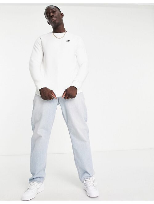 Adidas Originals Originals Essentials sweatshirt in white