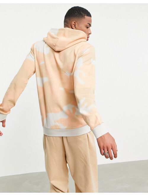 Adidas Originals Originals hoodie in cream camo print