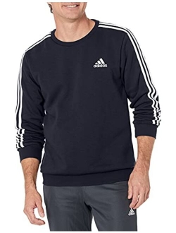 Men's Essentials Fleece 3-Stripes Sweatshirt