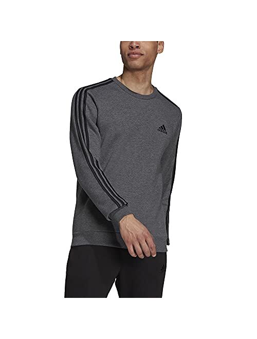 adidas Men's Essentials Fleece 3-Stripes Sweatshirt