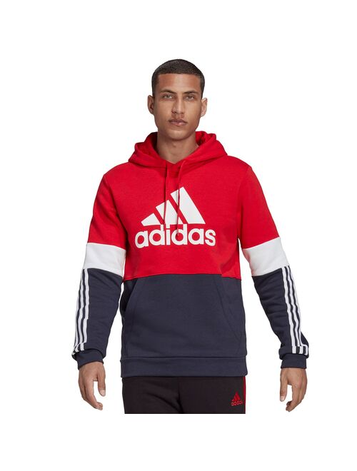 Men's adidas Essentials Colorblock Fleece Hoodie