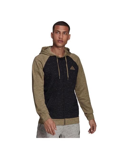 Men's adidas Melange Full-Zip Hoodie