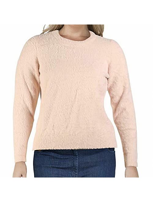 Lucky Brand Women's Crew Neck Eyelash Sweater