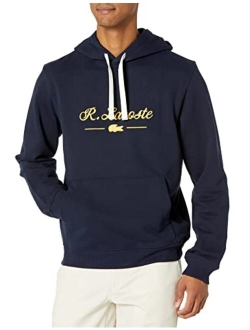 Men's Long Sleeve R Hooded Sweatshirt