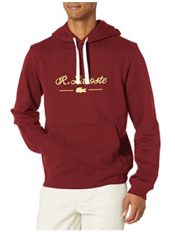 Men's Long Sleeve R Hooded Sweatshirt