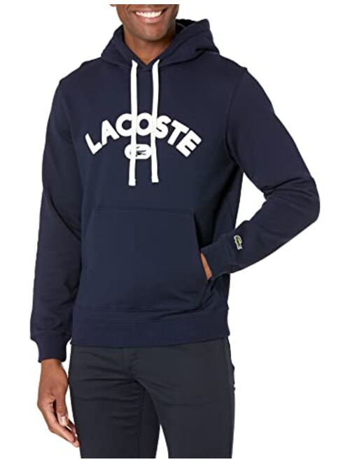 Lacoste Men's Long Sleeve Graphic Hooded Sweatshirt