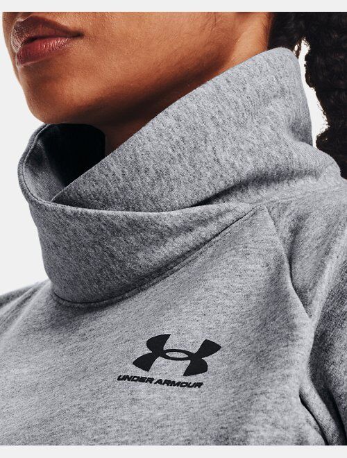 Under Armour Women's UA Rival Fleece Wrap Neck