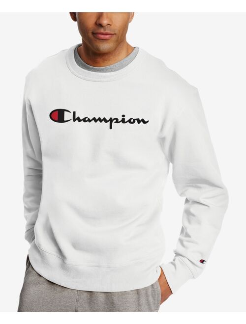 Champion Men's Powerblend Fleece Logo Sweatshirt