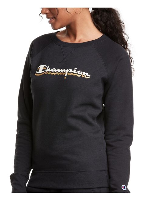 Champion Women's Powerblend Boyfriend Sweatshirt