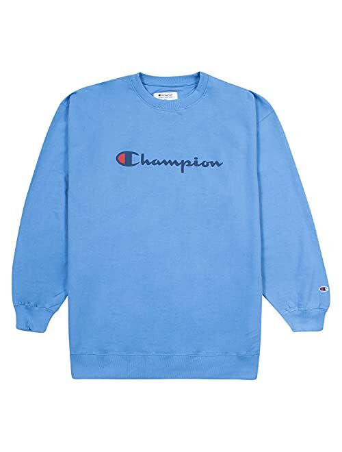 Champion Sweatshirt Mens Big And Tall Logo Sweater Champion Crewneck Sweatshirt