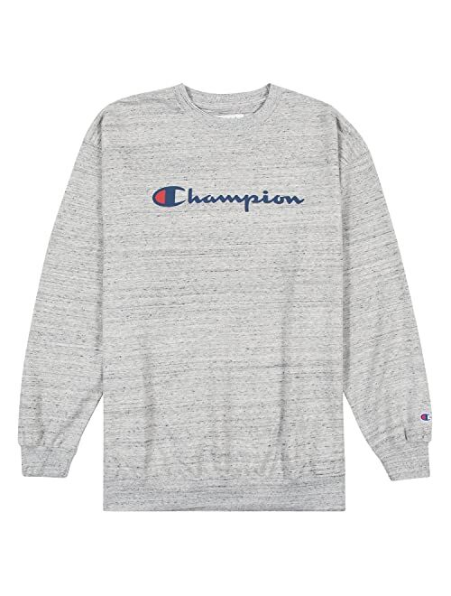 Champion Sweatshirt Mens Big And Tall Logo Sweater Champion Crewneck Sweatshirt