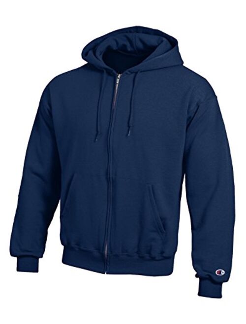 Champion Adult 50/50 Full-Zip Hooded Sweatshirt, Ash