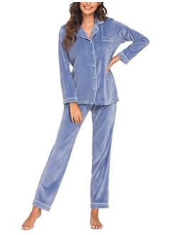 Christmas Family Matching Pajamas Long Sleeve Pj Set Festival Party Sleepwear with Button S-XXL