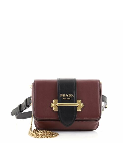 Prada Cahier Belt Bag City Calf Small