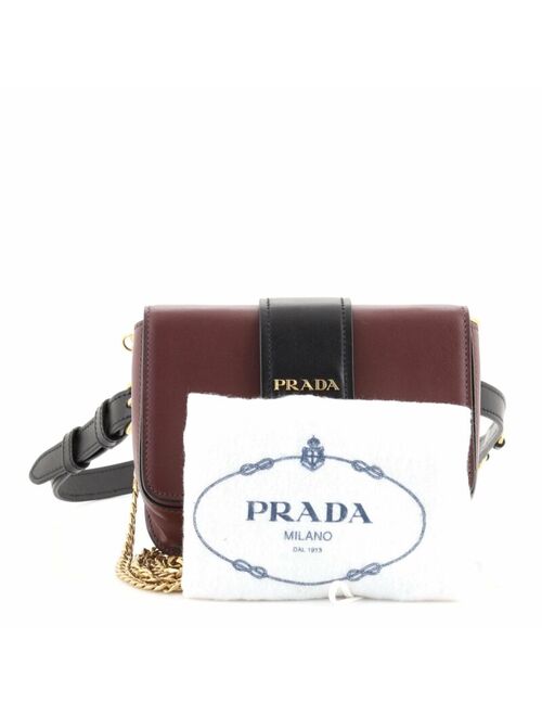 Prada Cahier Belt Bag City Calf Small