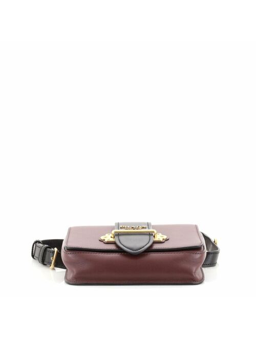 Prada Cahier Belt Bag City Calf Small