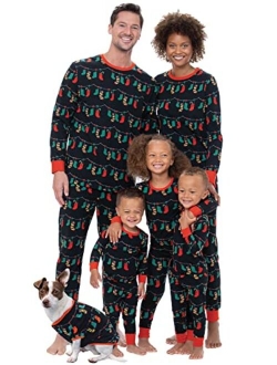 Matching Christmas PJs for Family, Christmas Lights