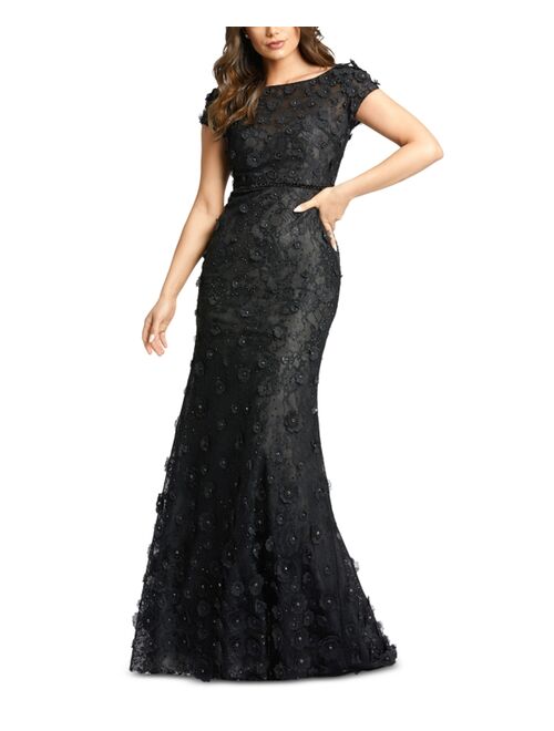 MAC DUGGAL Lace Gown