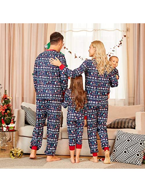 Matching Family Pajamas Christmas Sets, Matching Sets Christmas PJs for Family Pajamas