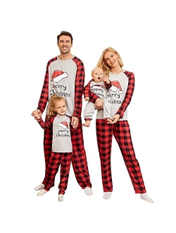 CALLA DREAM Christmas Pajamas for Family,Polyester Christmas Pjs Matching Sets,Mommy and Me Matching Outfits