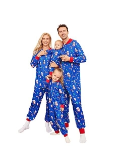 CALLA DREAM Christmas Pajamas for Family,Polyester Christmas Pjs Matching Sets,Mommy and Me Matching Outfits