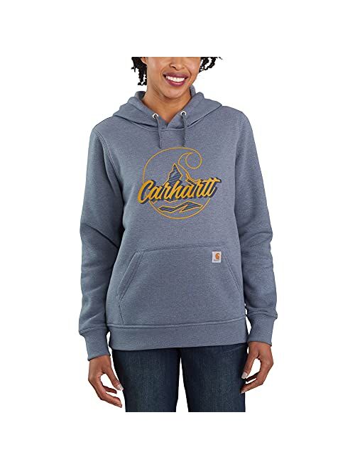 Carhartt Women's Relaxed Fit Midweight Logo Graphic Sweatshirt