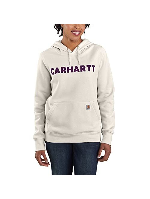 Carhartt Women's Relaxed Fit Midweight Logo Graphic Sweatshirt