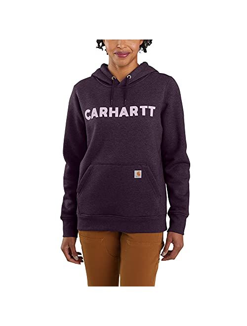 Carhartt Women's Relaxed Fit Midweight Logo Graphic Sweatshirt