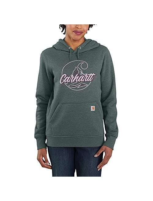 Carhartt Women's Relaxed Fit Midweight Logo Graphic Sweatshirt