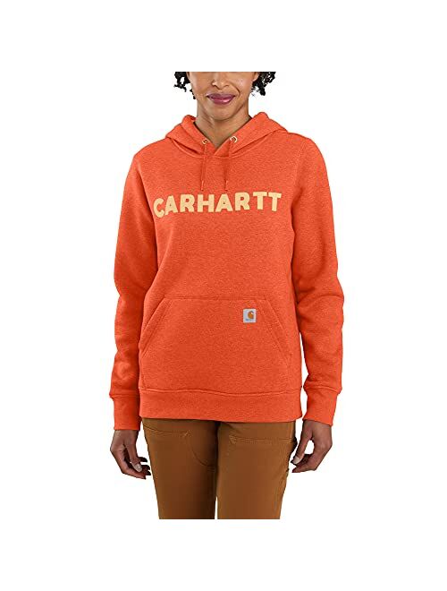 Carhartt Women's Relaxed Fit Midweight Logo Graphic Sweatshirt