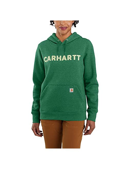 Carhartt Women's Relaxed Fit Midweight Logo Graphic Sweatshirt