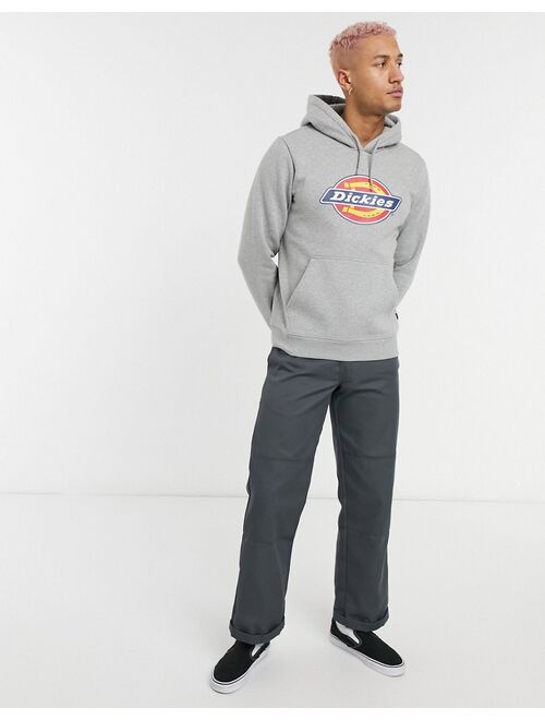 Dickies Horseshoe icon Logo hoodie in gray