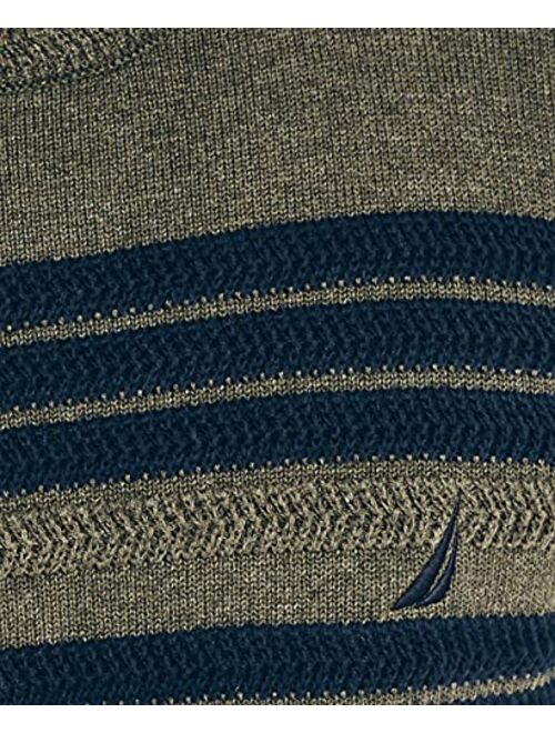 Nautica Men's Textured Striped Sweater