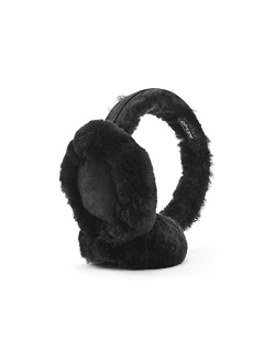 IKEPOD Classic Australian sheepskin Earmuff Ear Warmer - Unisex Warm Thermal Earwarmer